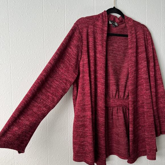 Naif Womens Cardigan Sweater 2X Soft Cozy Stretch Travel Workwear Career Casual - Picture 5 of 11